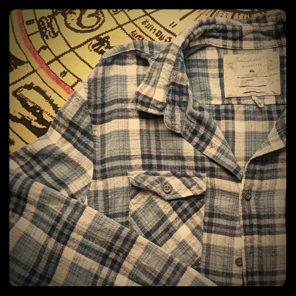 Quicksilver Flannel Shirt